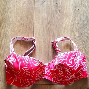 Freya red and white bathing suit
